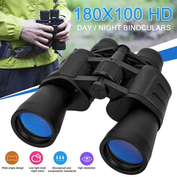 100×180 Binoculars Night Vision