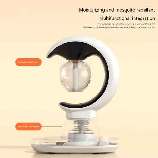 3 In 1 Humidification Mosquito Repellent Lamp | Smart Electric Mosquito Killer Lamp with Self Drainage | Mosquito Humidifier Evaporative | Humidifier Home Night Lamp