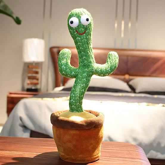 Talking and Dancing Cactus Plush Toy