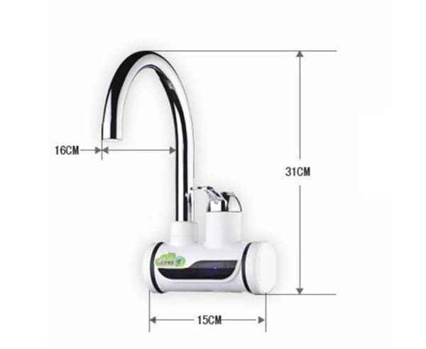Electric Hot Water Faucet For Kitchen