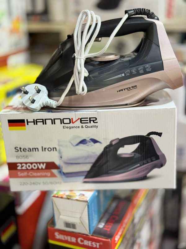 Hannover Steam Iron – 2200w German Lot