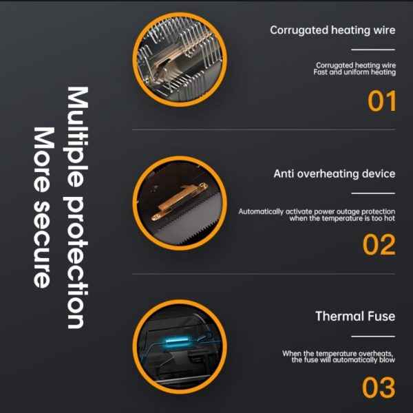 Mini Electric Heat Blower380w