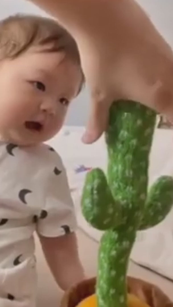 Talking and Dancing Cactus Plush Toy