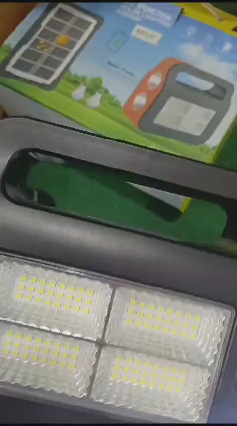 Solar Light System For Camping/Hunting