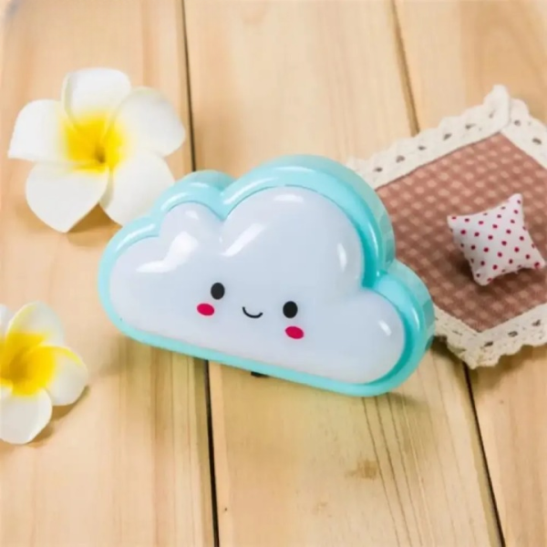 Smiley Cloud Plug-in Led Night Light - 