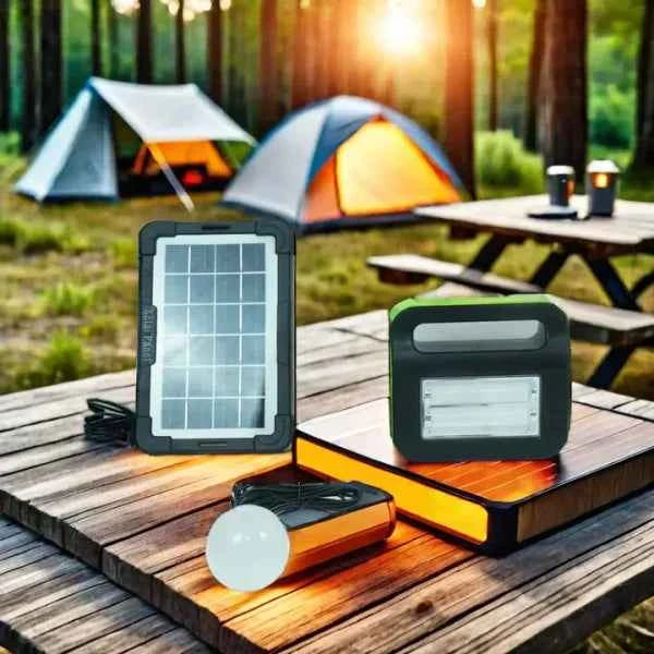 Solar Light System For Camping/Hunting
