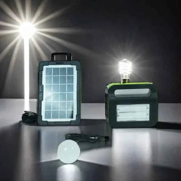 Solar Light System For Camping/Hunting
