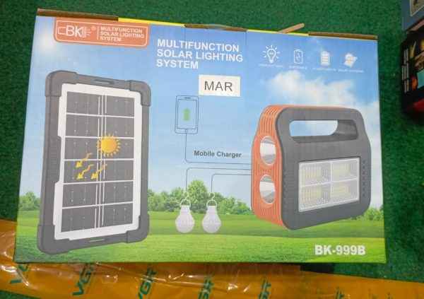 Solar Light System For Camping/Hunting