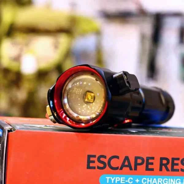 Super Powerful 2-in-1 Emergency Flashlight Torch