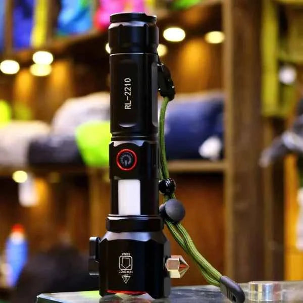 Super Powerful 2-in-1 Emergency Flashlight Torch