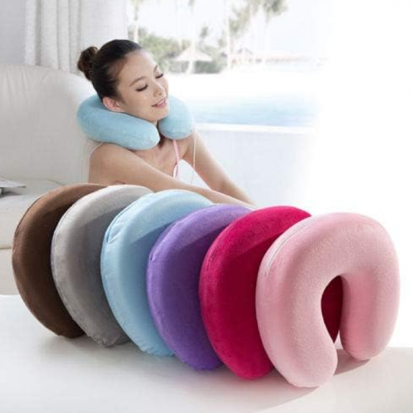U Shaped Travel Neck Pillow - 